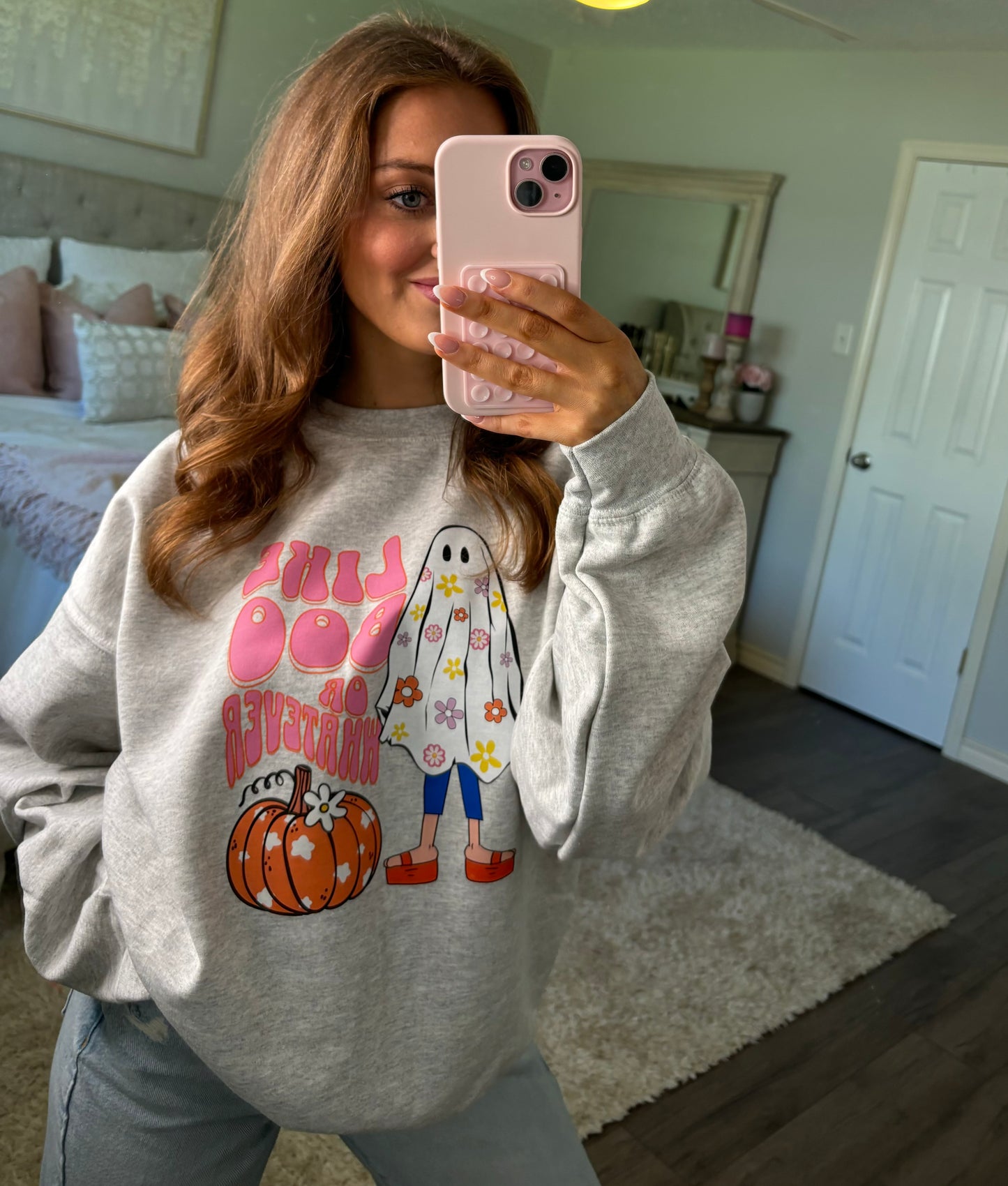 "Like Boo Or Whatever" Crewneck