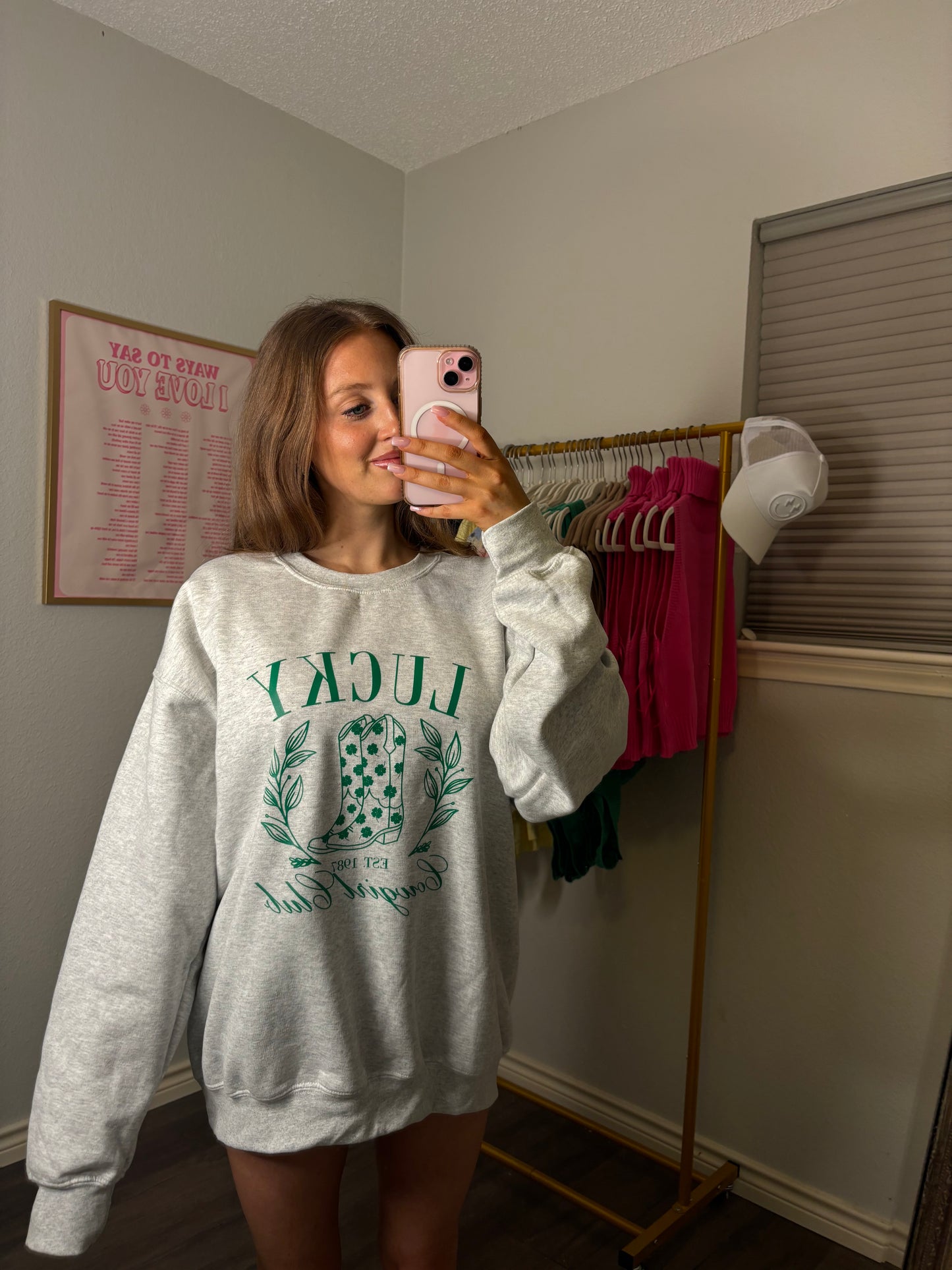 Lucky Cowgirl Club Sweatshirt