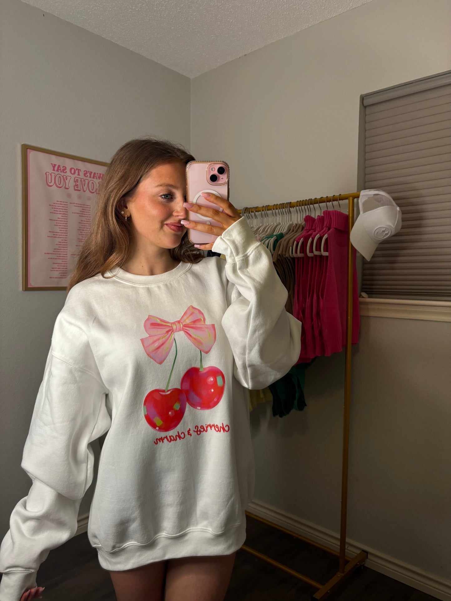 Cherries & Charm Sweatshirt