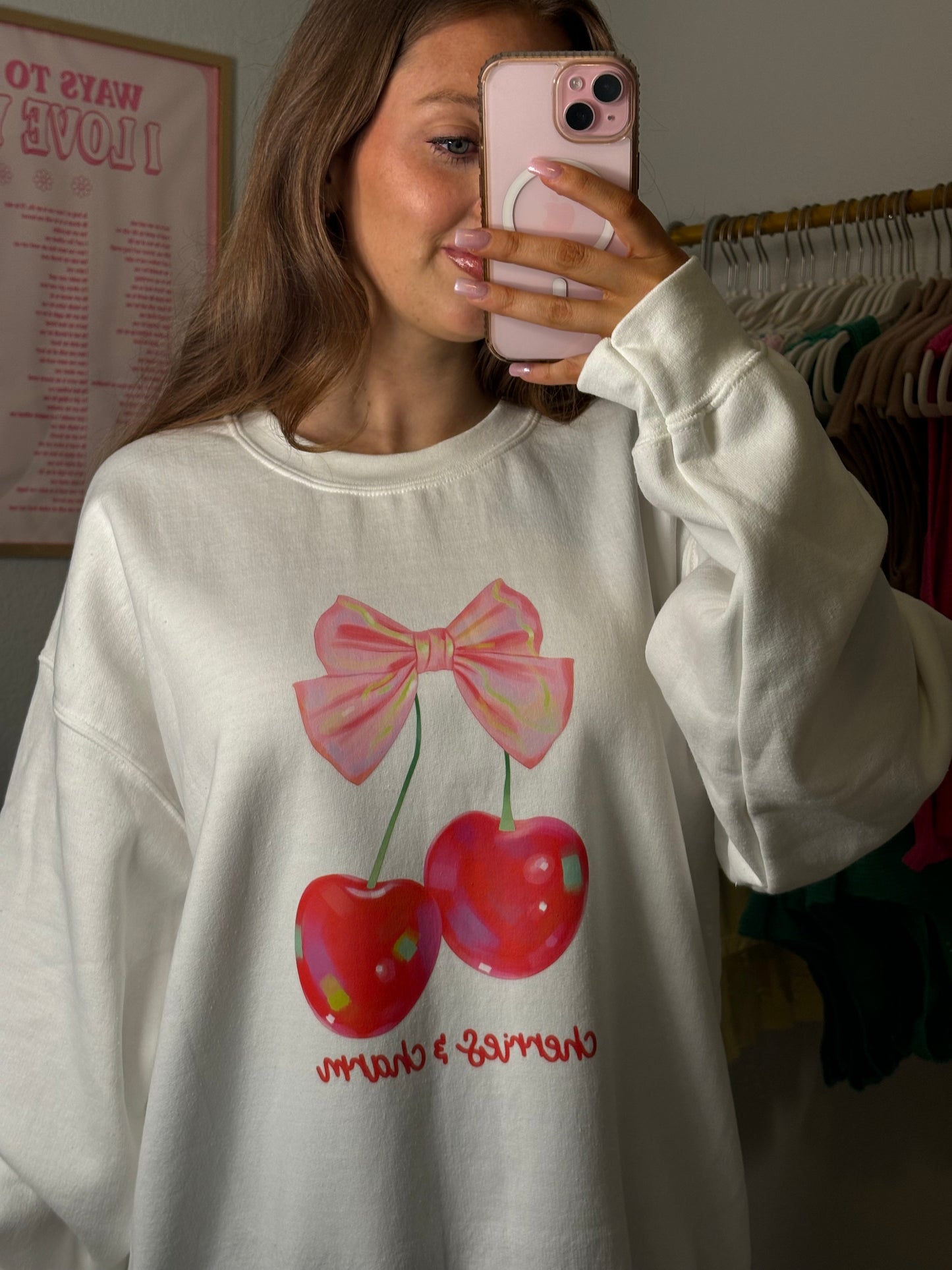 Cherries & Charm Sweatshirt