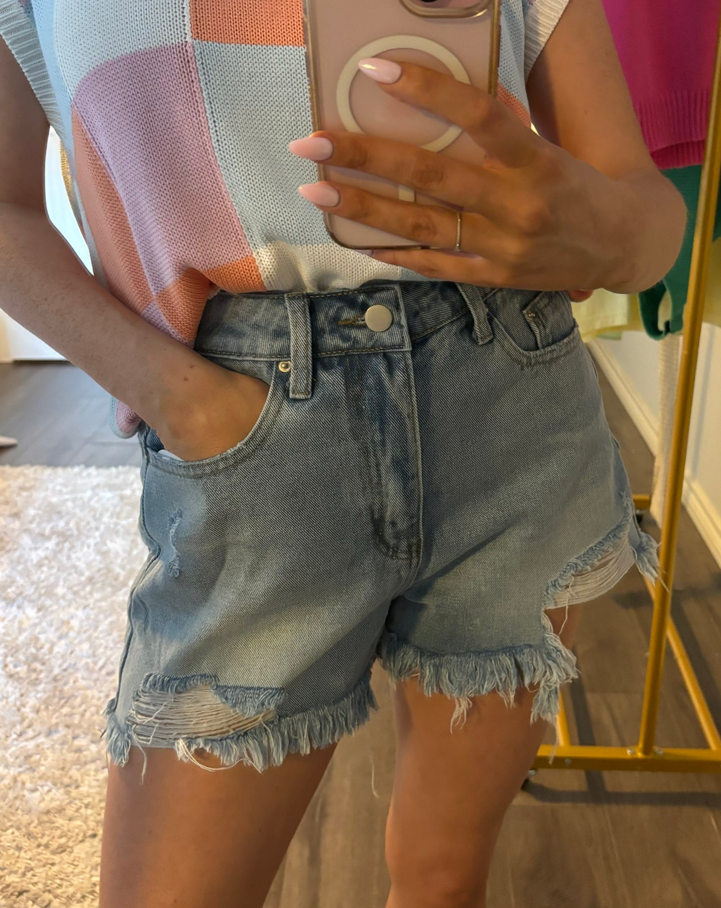 Chloe Denim Shorts