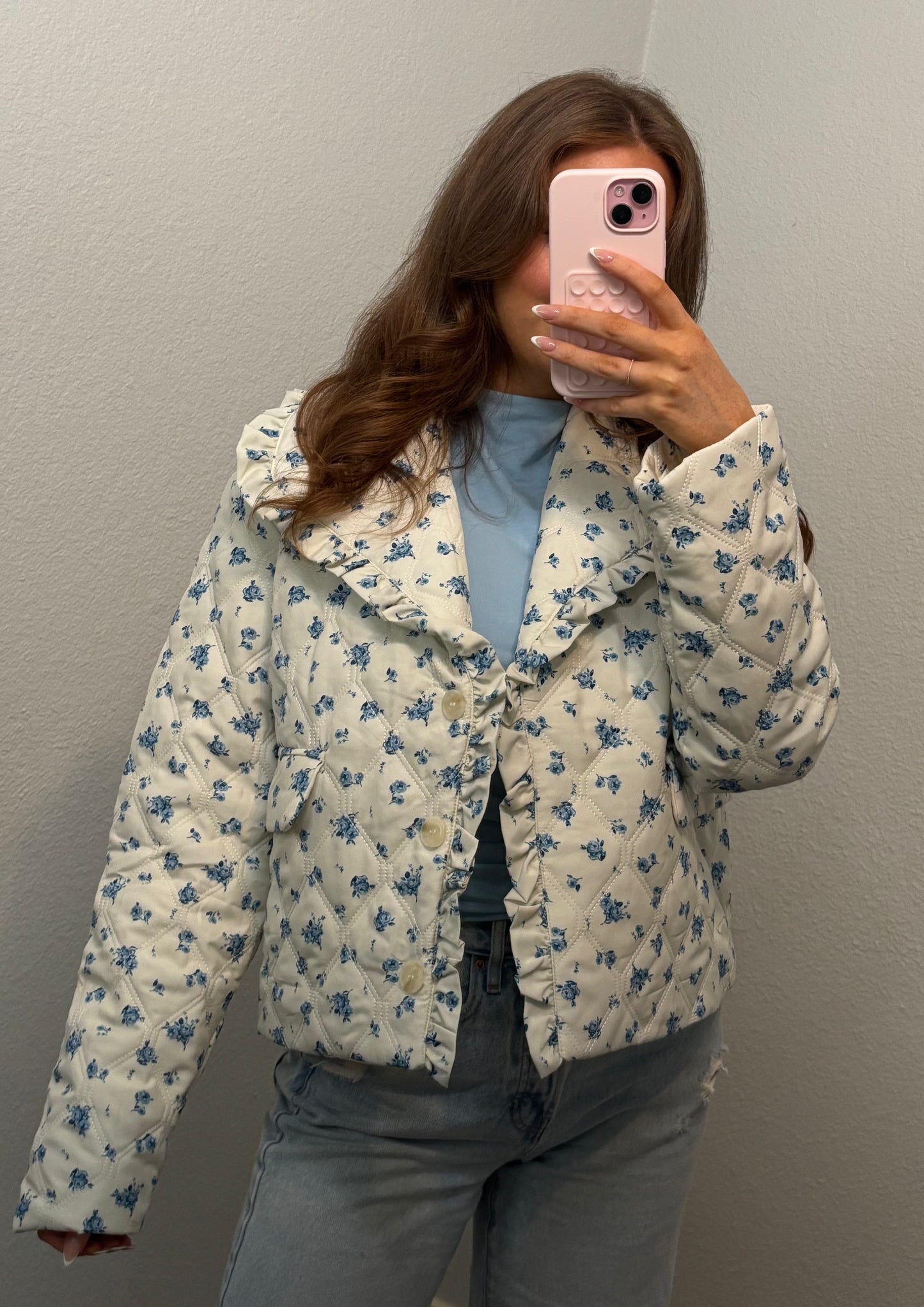 Blue Blossom Jacket